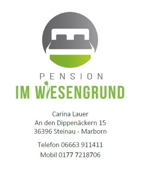 Pension Im Wiesengrund Steinau Marborn Steinau an der Straße Dış mekan fotoğraf